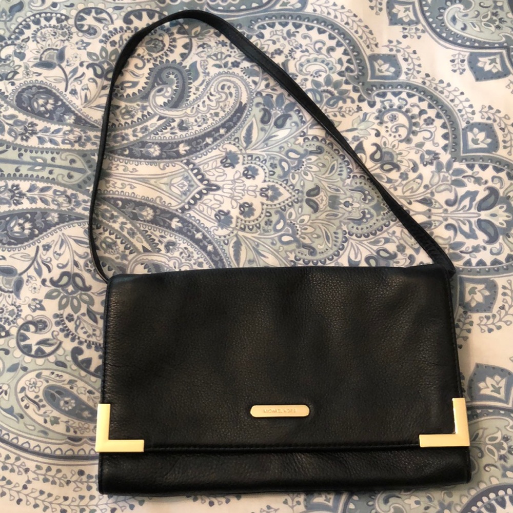 Michael Kors Pebbled Leather Convertible shoulder bag/Clutch